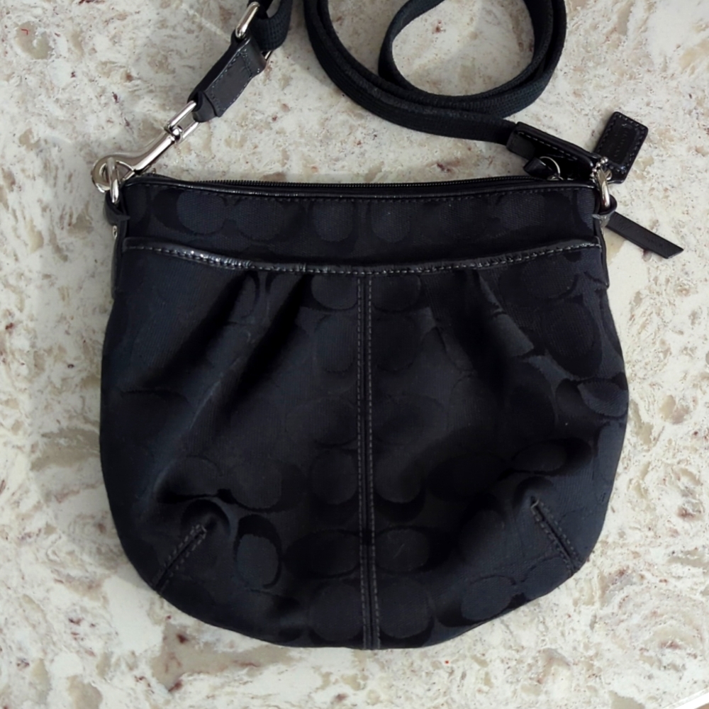 Coach cross body purse